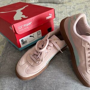 Puma Club Era II Sneaker - Suede Pink/Turquoise